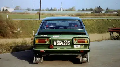 Corolla von hinten