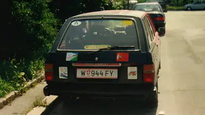 Starlet Kombi von hinten