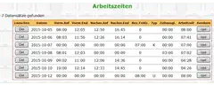 Ausgabe gesuchter Daten