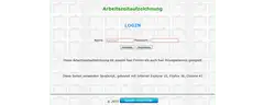 Login falsch